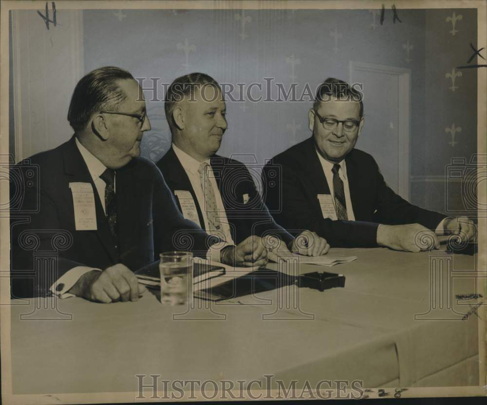 1958 Press Photo Opening Session- Convention of Louisiana and Texas Postmasters