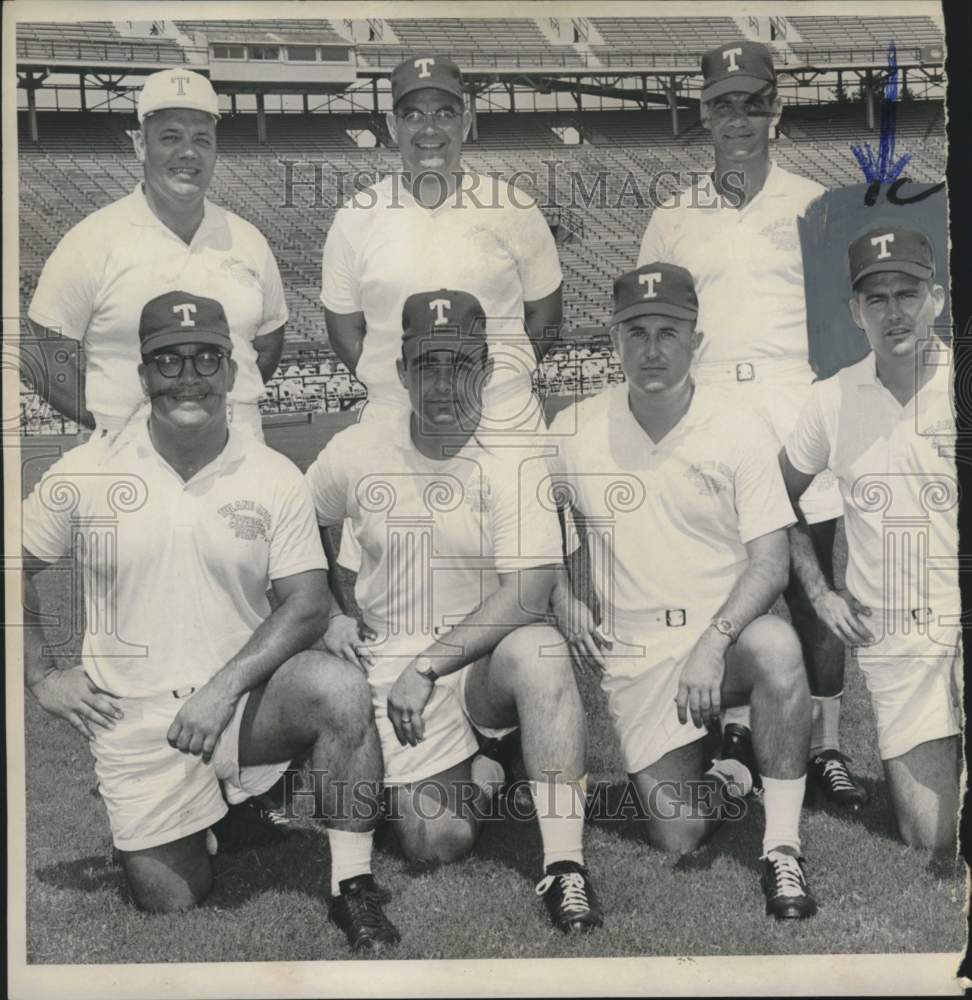 1965 Press Photo Tulane football coach Johnny Menger - noo47162- Historic Images