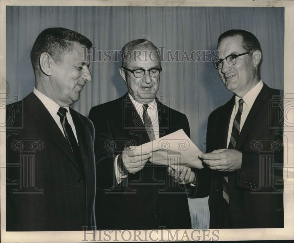 1961 Press Photo Louisiana State University Alumni Association Officers - Historic Images