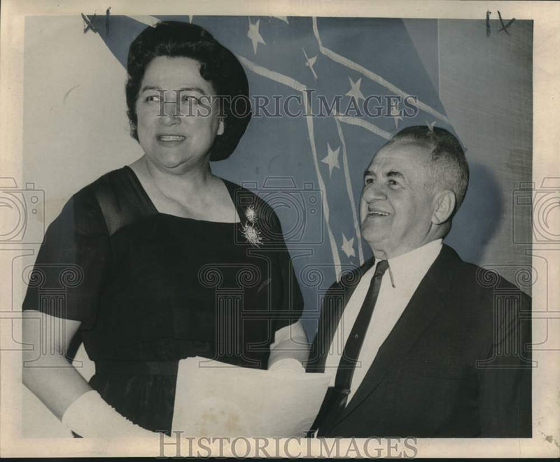 Load image into Gallery viewer, 1965 Press Photo Speakers at Founders Night Banquet of the Civil War Round Table
