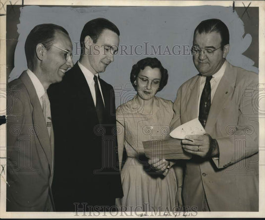 1953 Press Photo New Orleans Chapter 27, American Savings and Loan Institute