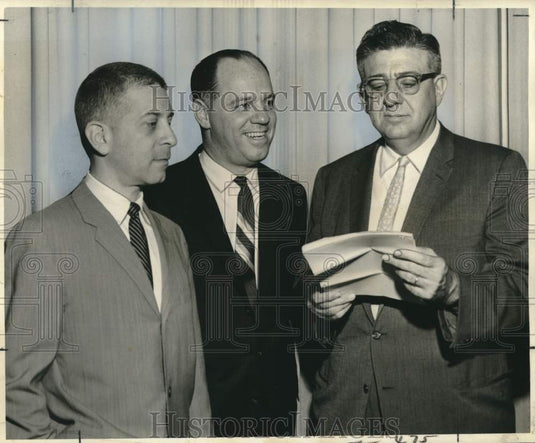 1960 Press Photo New Orleans Jewish Welfare Fund newly elected officers