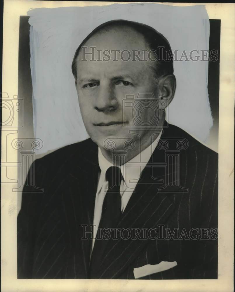 1960 Press Photo Robert D. Murphy, National Conference of Christinas and Jews