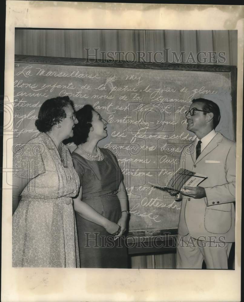 1961 Press Photo Hanes Morris supervisor of foreign languages for public schools