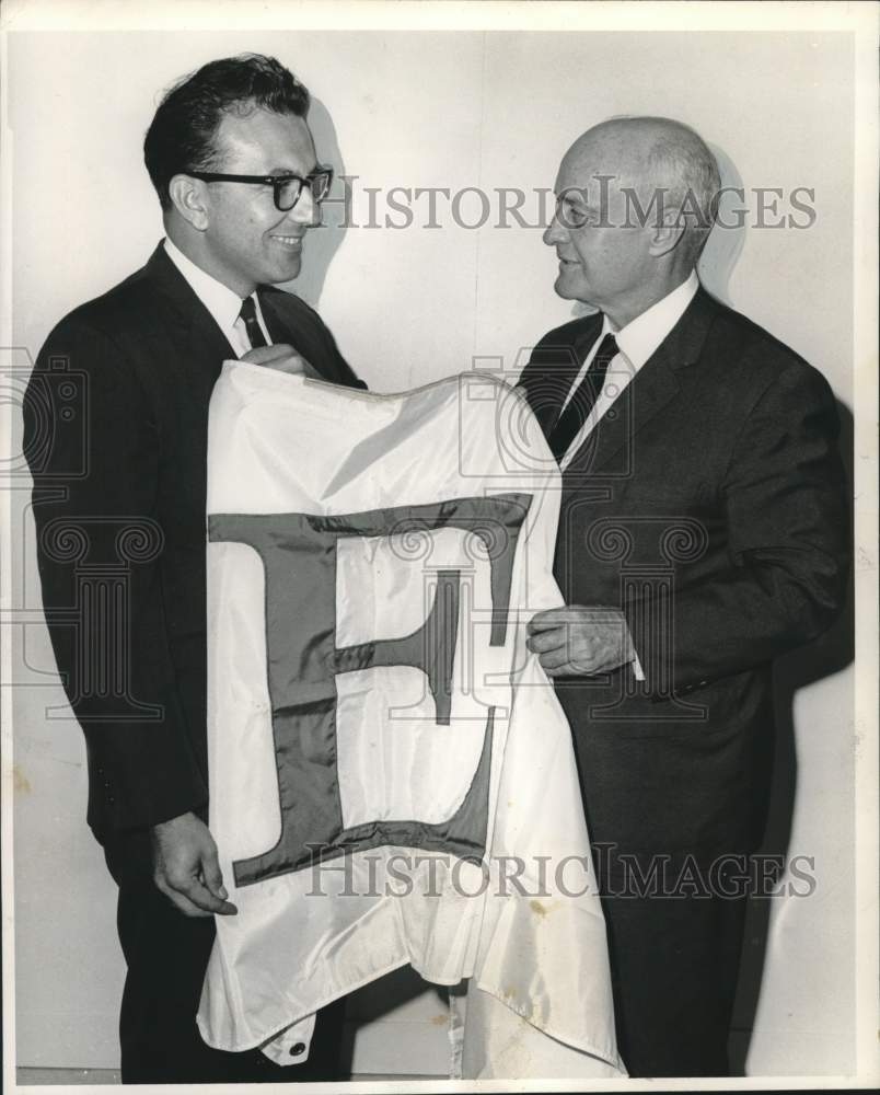 1964 Press Photo Air Express cited by Department of Commerce in New Orleans- Historic Images