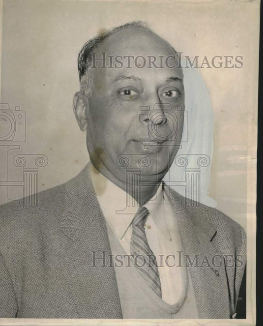 1962 Press Photo Dr. Haridas T. Muzumdar personal friend to Prime Minister Nehru- Historic Images