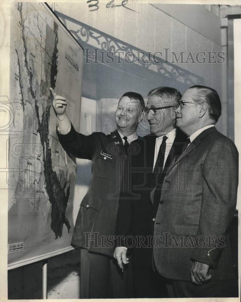 1967 Press Photo Participants at 26th Annual Meeting Assn. of Levee Boards of LA