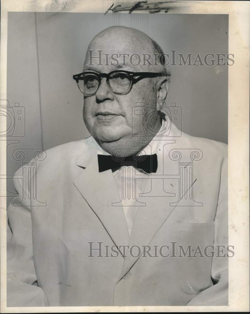 1960 Press Photo Dr. Joseph C. Morris, Communications and Electronic Association