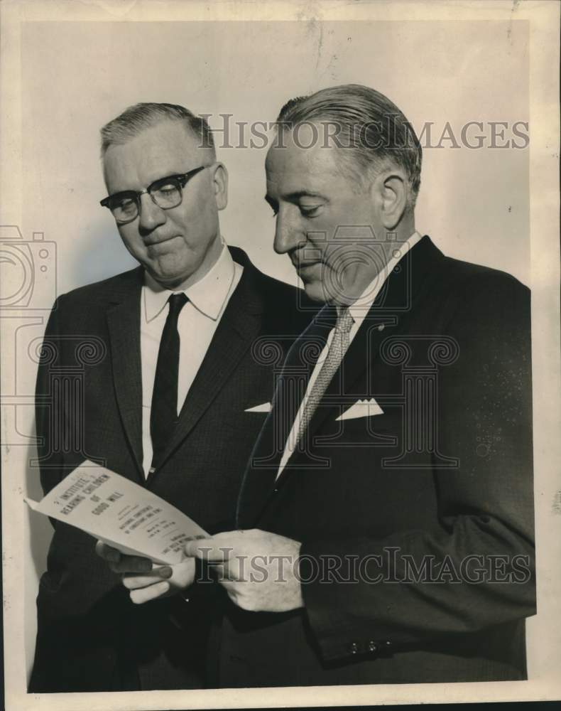 1963 Press Photo Institute on rearing children, Lake Vista Methodist Church - Historic Images