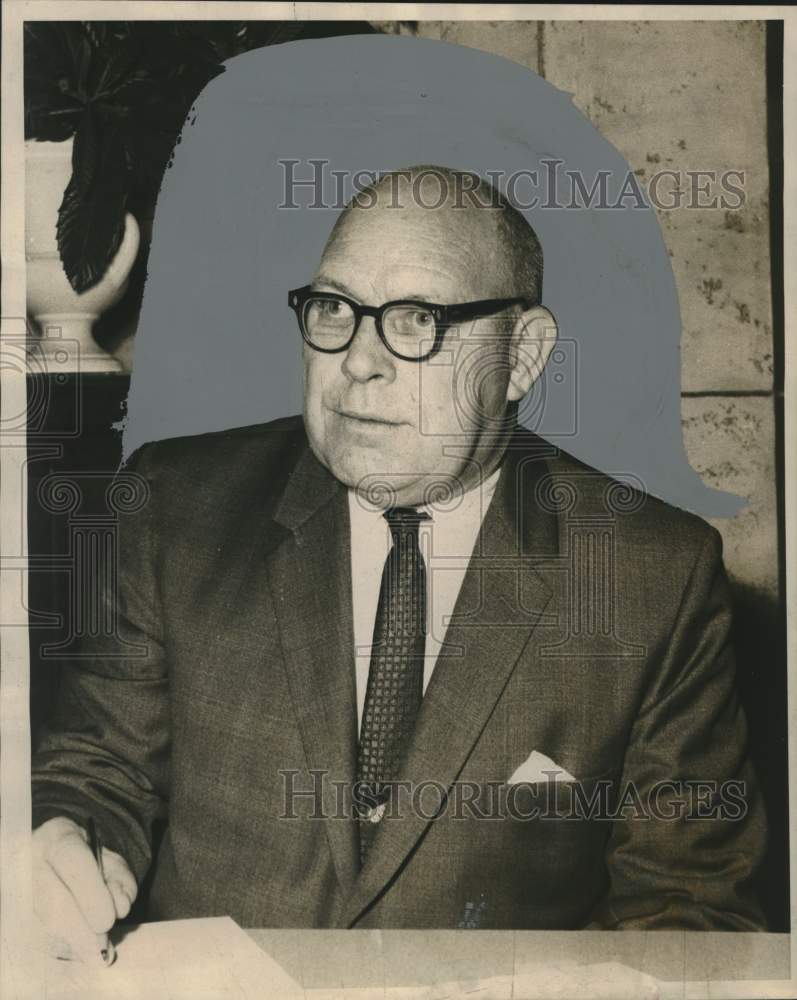 1969 Press Photo Eugene M. Morrow, St. Charles Avenue Presbyterian Church elder