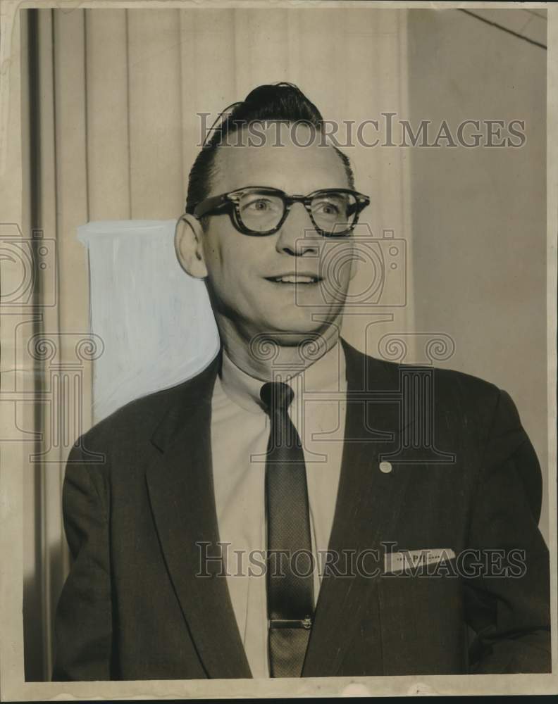 Load image into Gallery viewer, 1960 Press Photo Paul A. Nagle, National Postal Transport Association President
