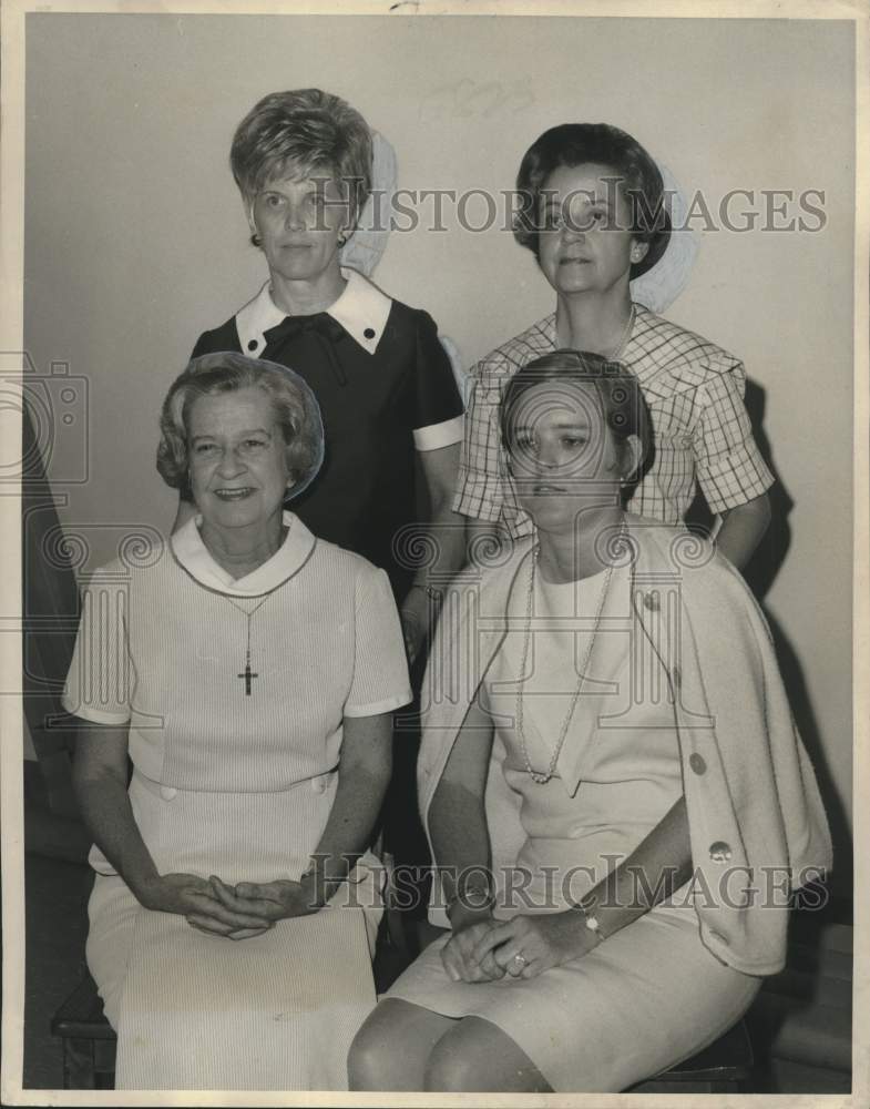 1968 Press Photo Officers of Episcopal Churchwomen of the Diocese of Louisiana- Historic Images