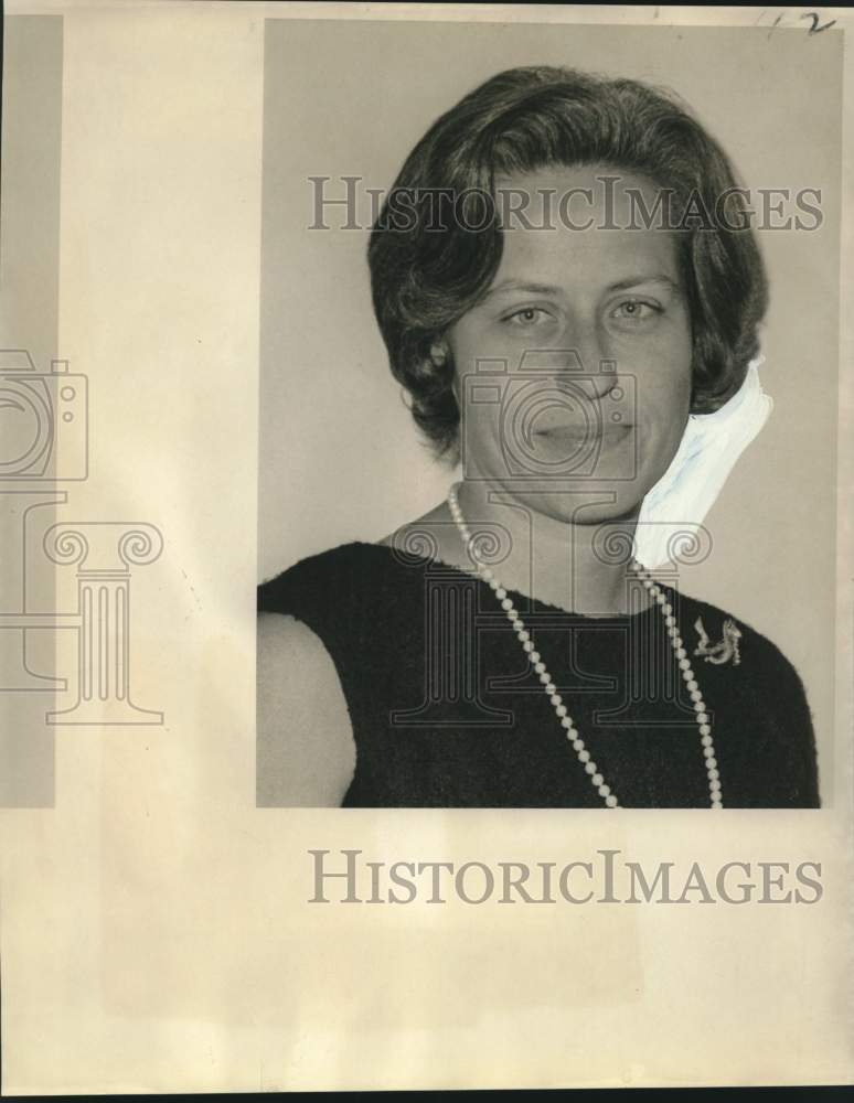 1966 Press Photo Mrs. George R. Montgomery, to head Mental Hygiene Institute