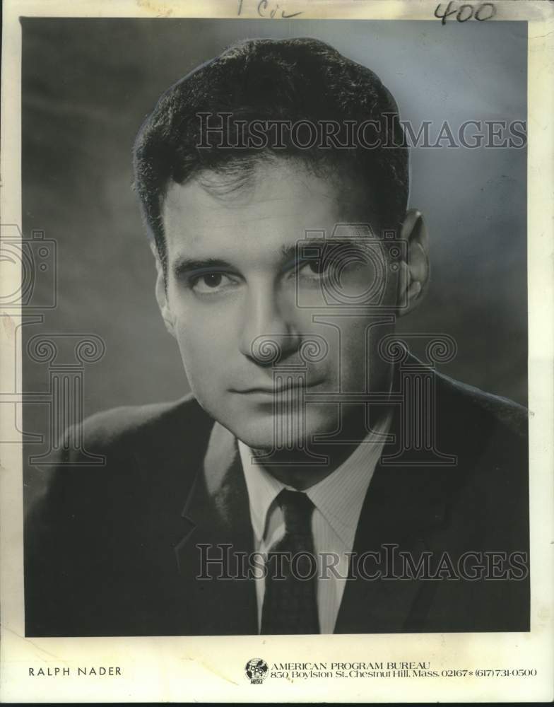 1973 Press Photo Consumer Advocate Ralph Nader- Historic Images