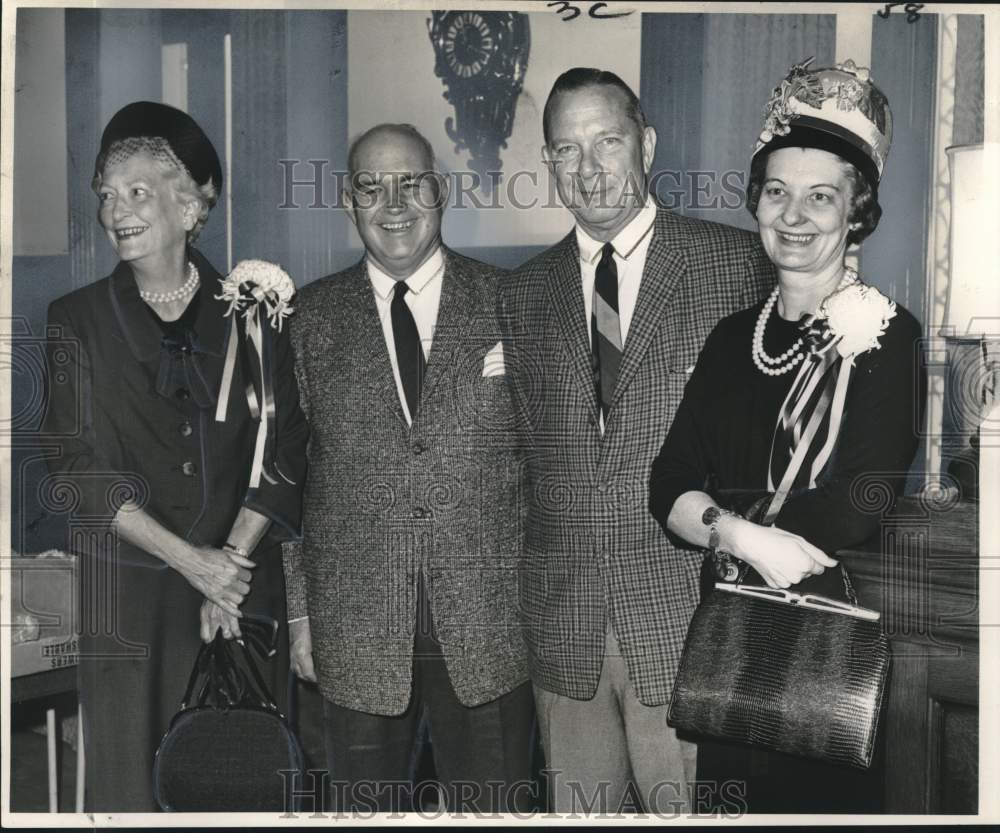 1964 Press Photo Recess Club hosts party before Tulane-LSU football game