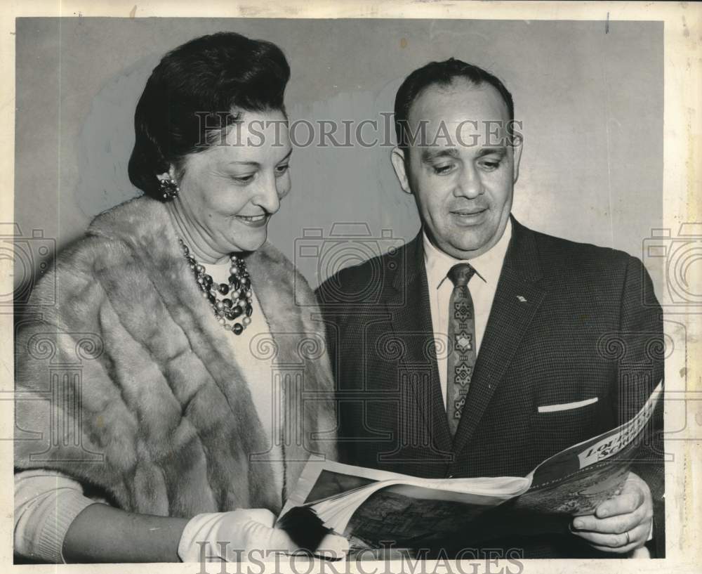 1962 Press Photo James W. Morris, Louisiana Teachers Association convention - Historic Images