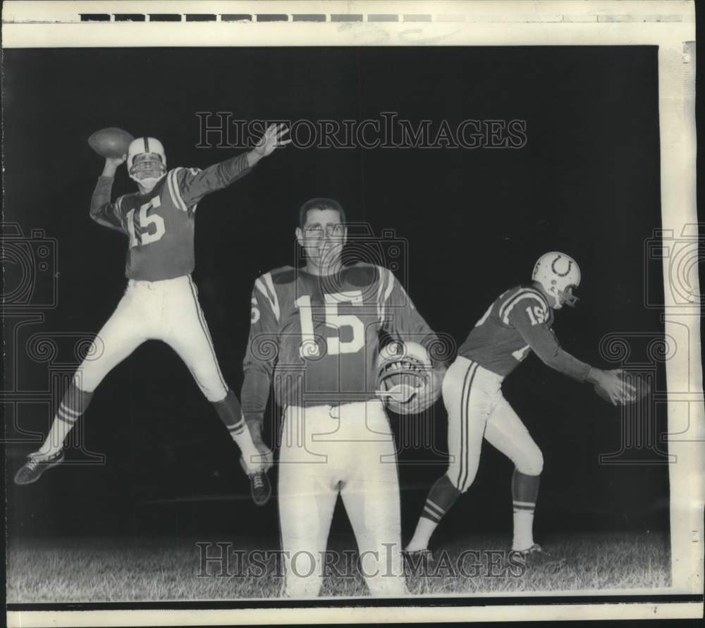 1968 Press Photo Baltimore Colt quarterback Earl Morrall- Most Valuable Player
