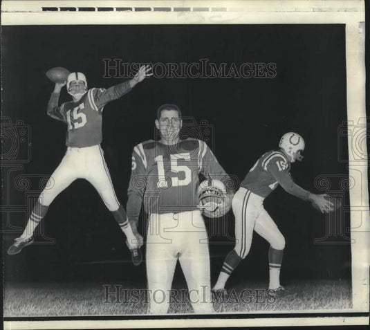 1968 Press Photo Baltimore Colt quarterback Earl Morrall- Most Valuable Player