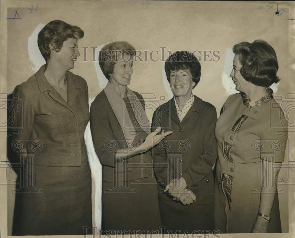 1969 Press Photo New officers of the New Orleans Women&#39;s Tennis Club- Historic Images