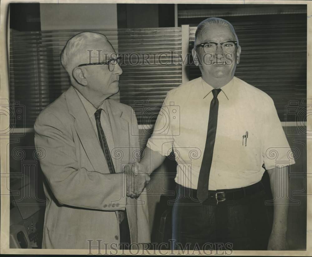 1968 Press Photo Western Union Telegraph Company retirees in New Orleans