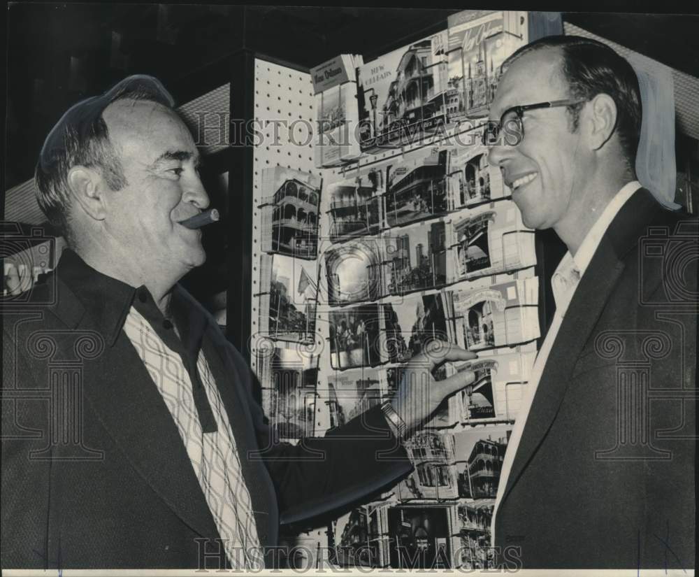 1974 Press Photo Danny Murtaugh & Bill Virdon, baseball meeting in New Orleans