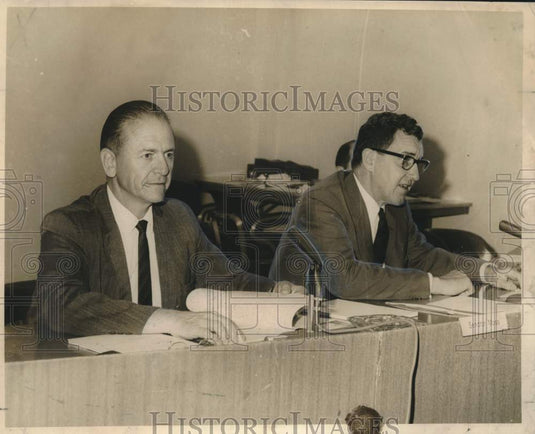 1965 Press Photo Senator Edmund S. Muskie, Senate hearing on pollution