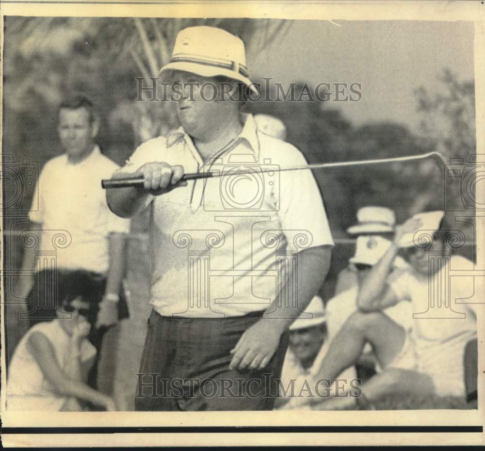 1971 Press Photo Bill Murphy, golfing - noo48705- Historic Images