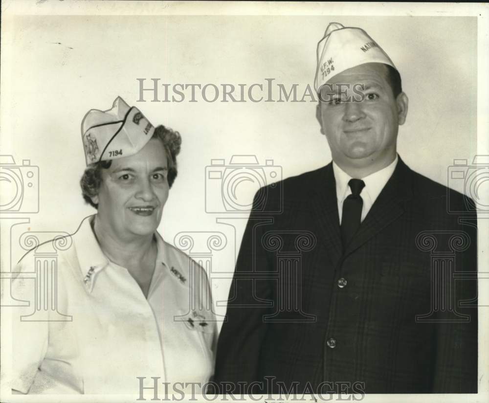 1867 Press Photo Mrs. Iona Laprime, Veterans of Foreign Wars auxiliary