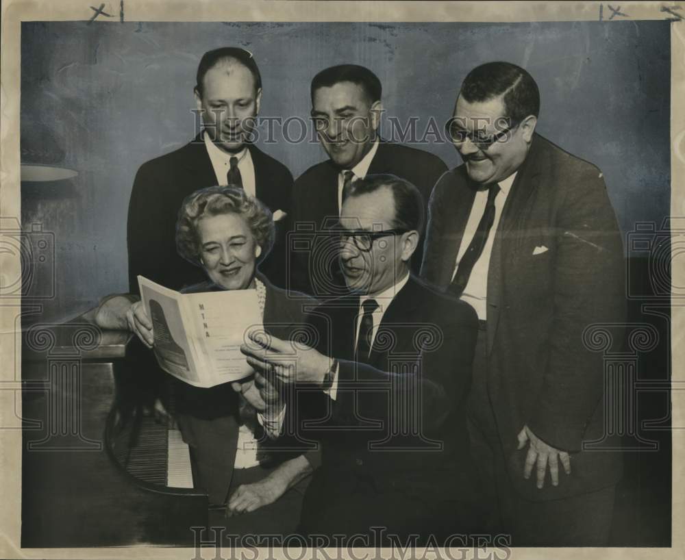 1962 Press Photo Nine-State Convention of Music Teachers in New Orleans