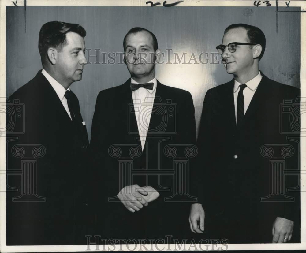 1963 Press Photo Officers of the West Jefferson General Hospital Medical Staff - Historic Images