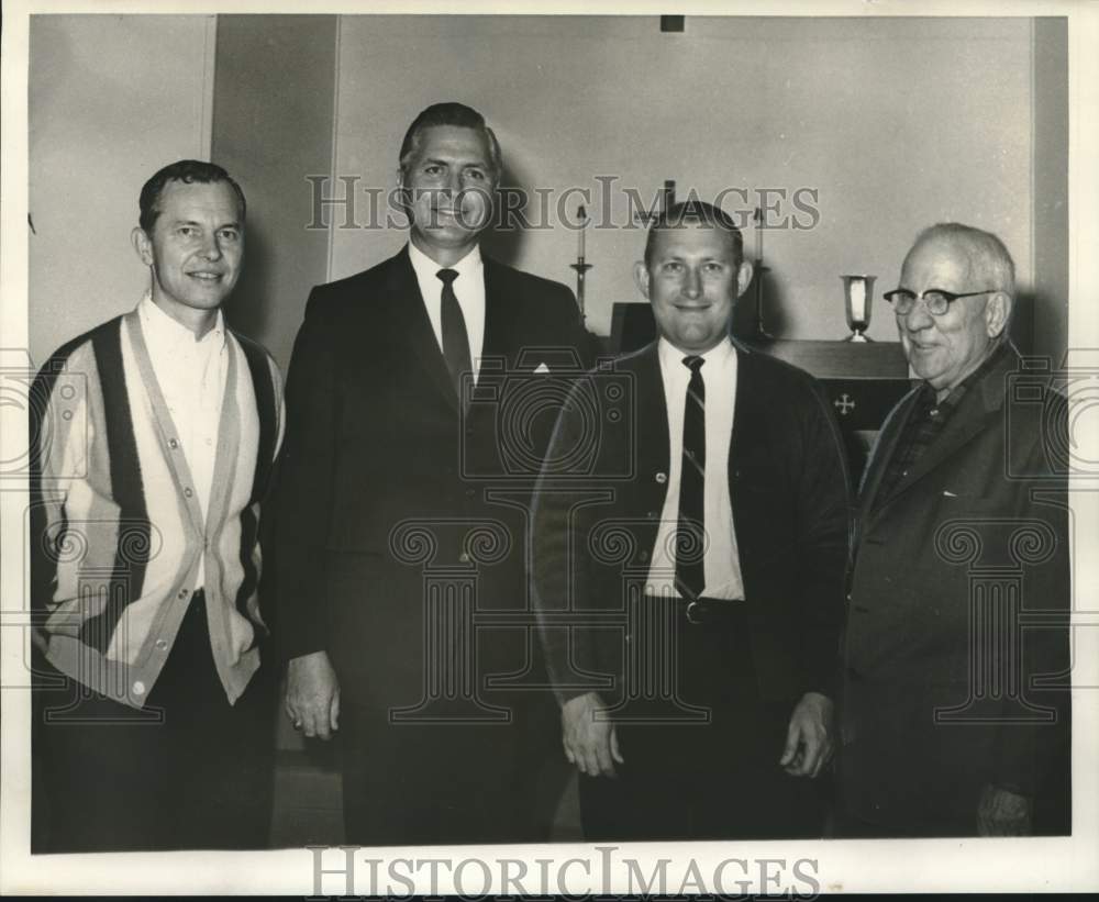 1968 Press Photo New Officers of the St. Stephen Lutheran Church, Algiers
