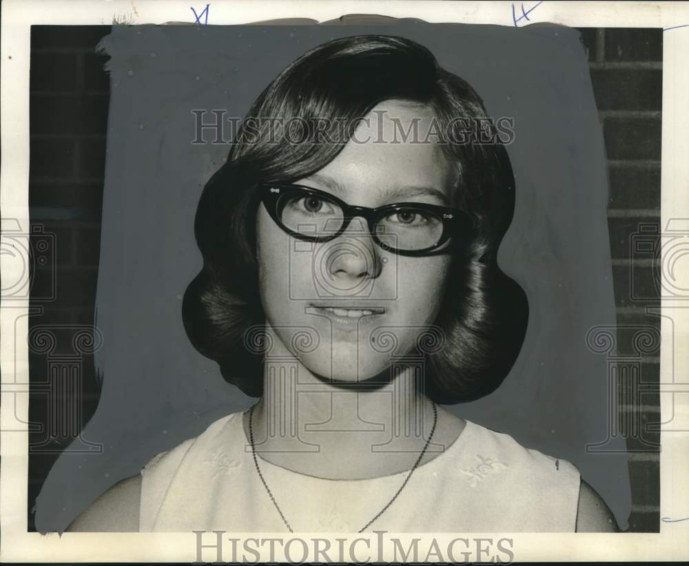 1967 Press Photo Elizabeth Mohr, Junior-New Orleans Federated Garden Clubs