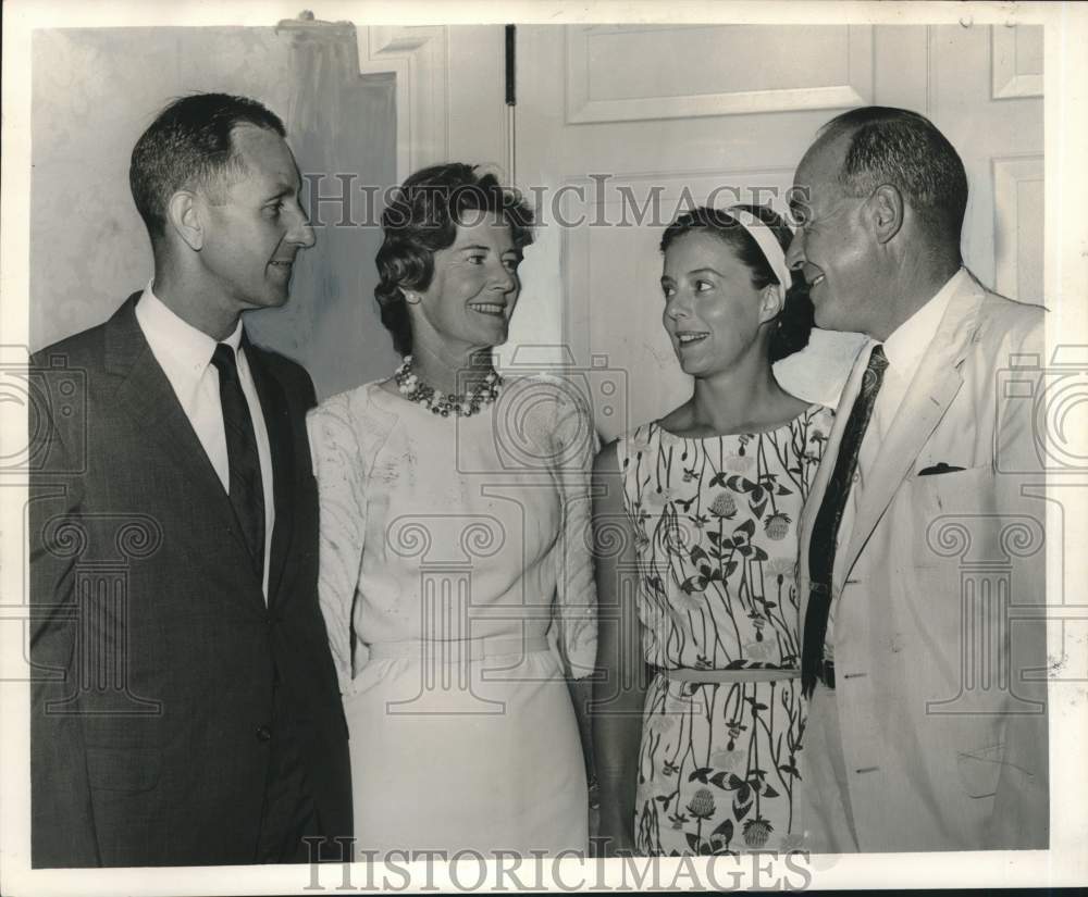 1963 Press Photo Scotch Foursome tournament party at New Orleans Country Club- Historic Images