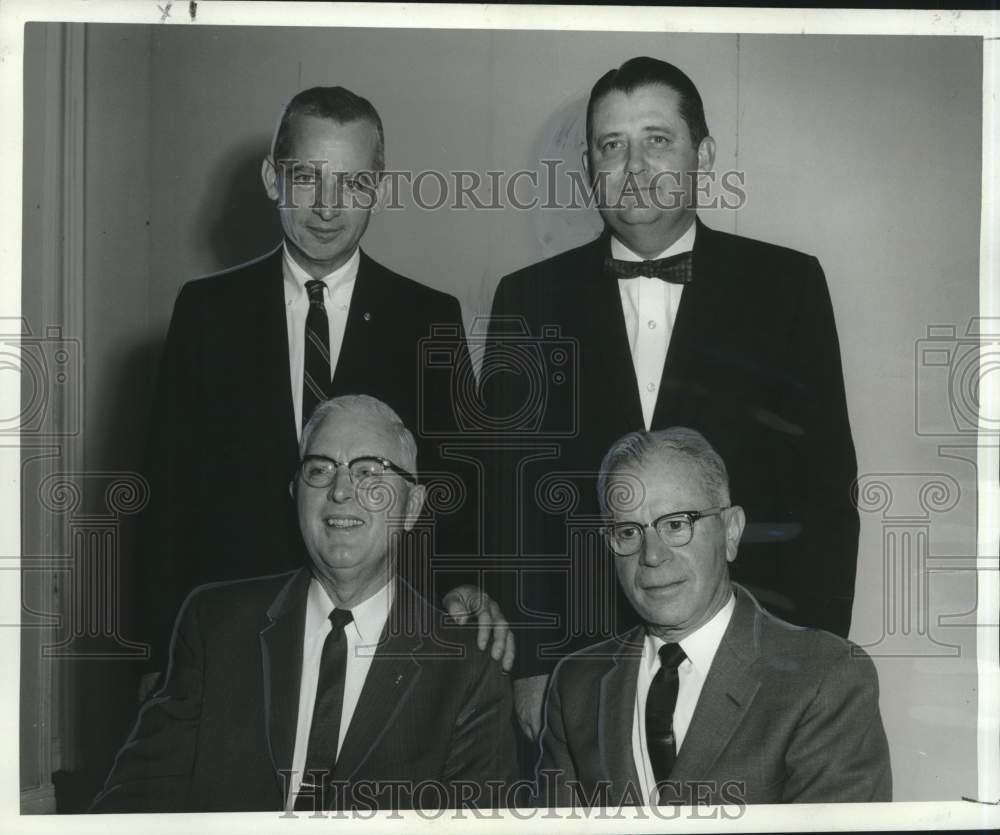 1966 Press Photo Kiwanis Youth Foundation of New Orleans, Inc. Officers
