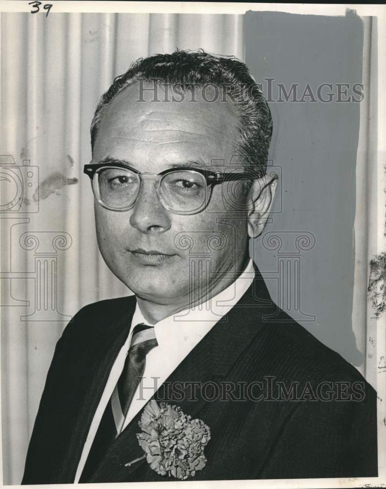 1964 Press Photo Dr J.G. Mule, New Orleans Gynecological and Obstetrical Society