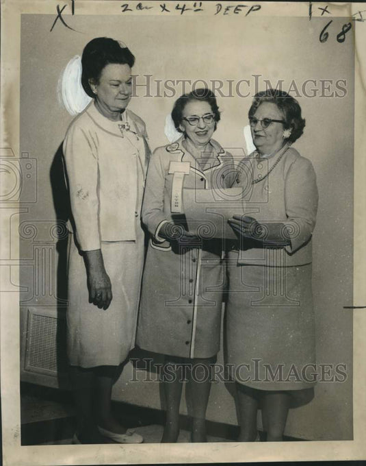 1969 Press Photo Louisiana Federation of Business and Professional Women's Club- Historic Images