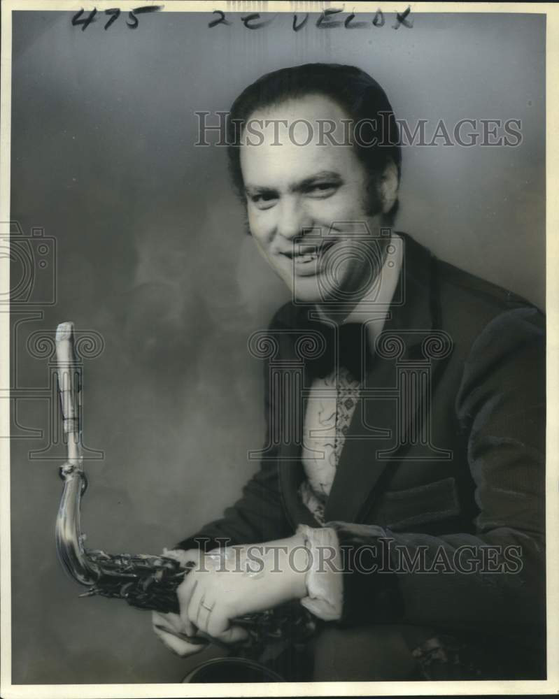 1973 Press Photo Rene Netto appearing Summer Pops concert with Troy Martin