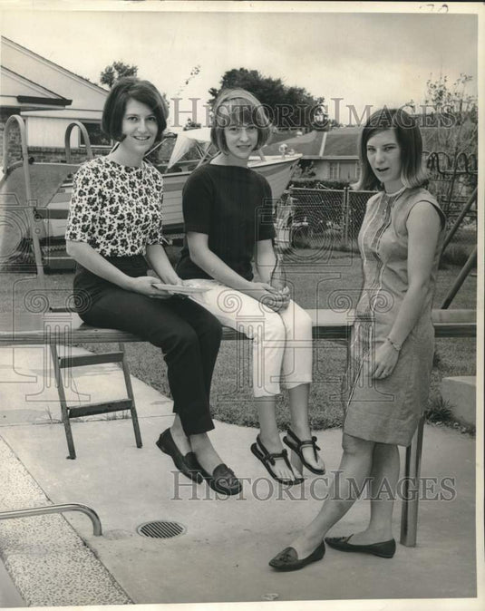 1966 Press Photo Miss Susan Pavy, Chi Omega Alumnae luncheon - noo49216
