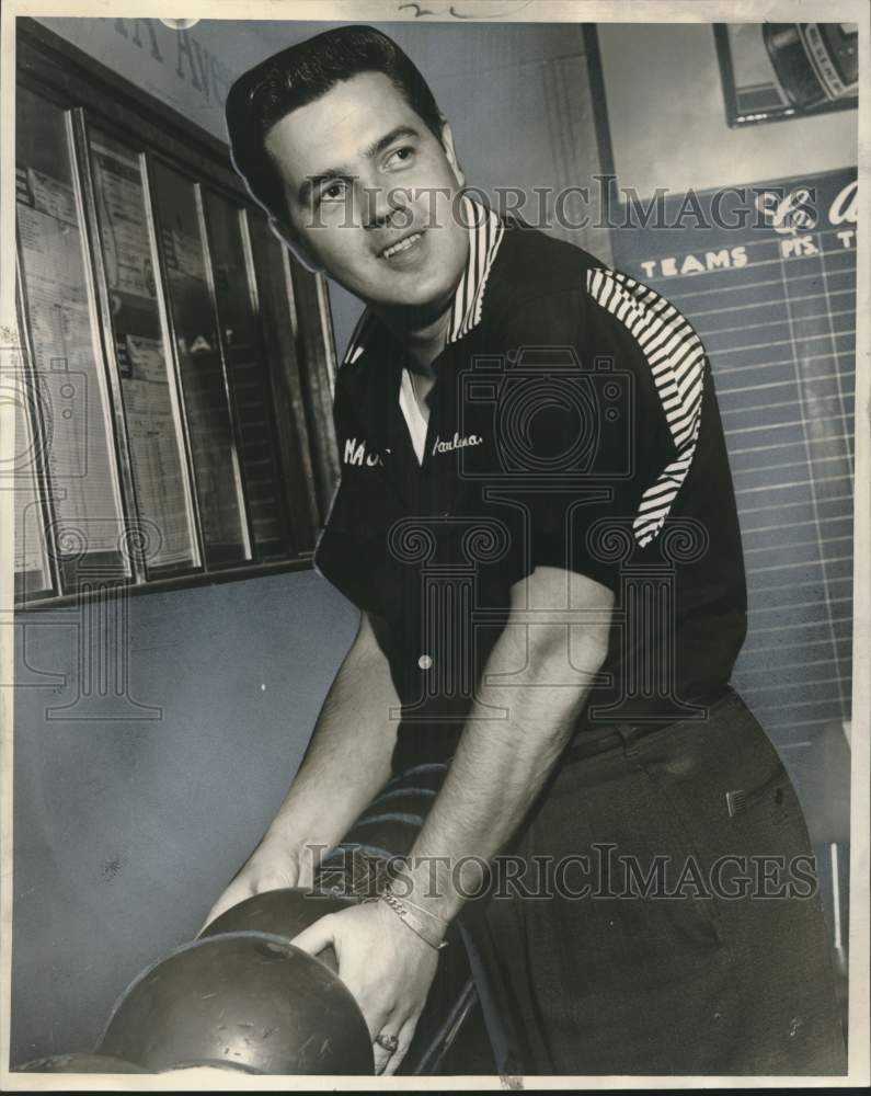 1967 Press Photo Buddy Palina, Bowler - noo49246