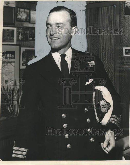 1964 Press Photo Courtland T. Reid, Battle of New Orleans Sesquicentennial