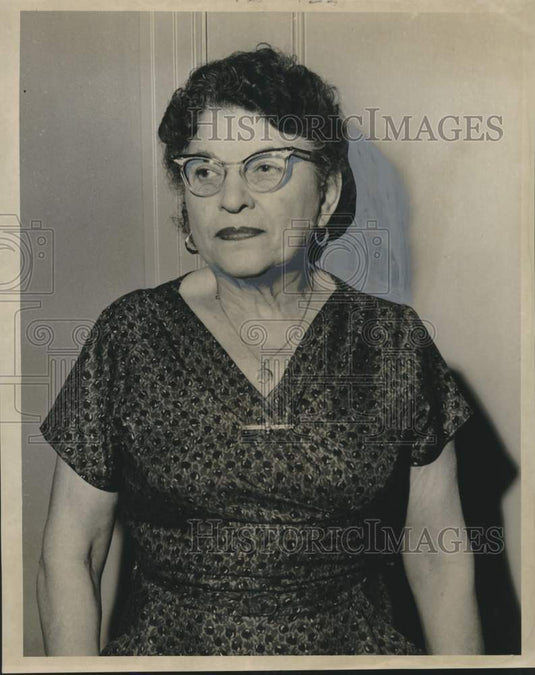 1960 Press Photo Mrs. Herbert Pailet, President B'nai B'rith Women's Chapter