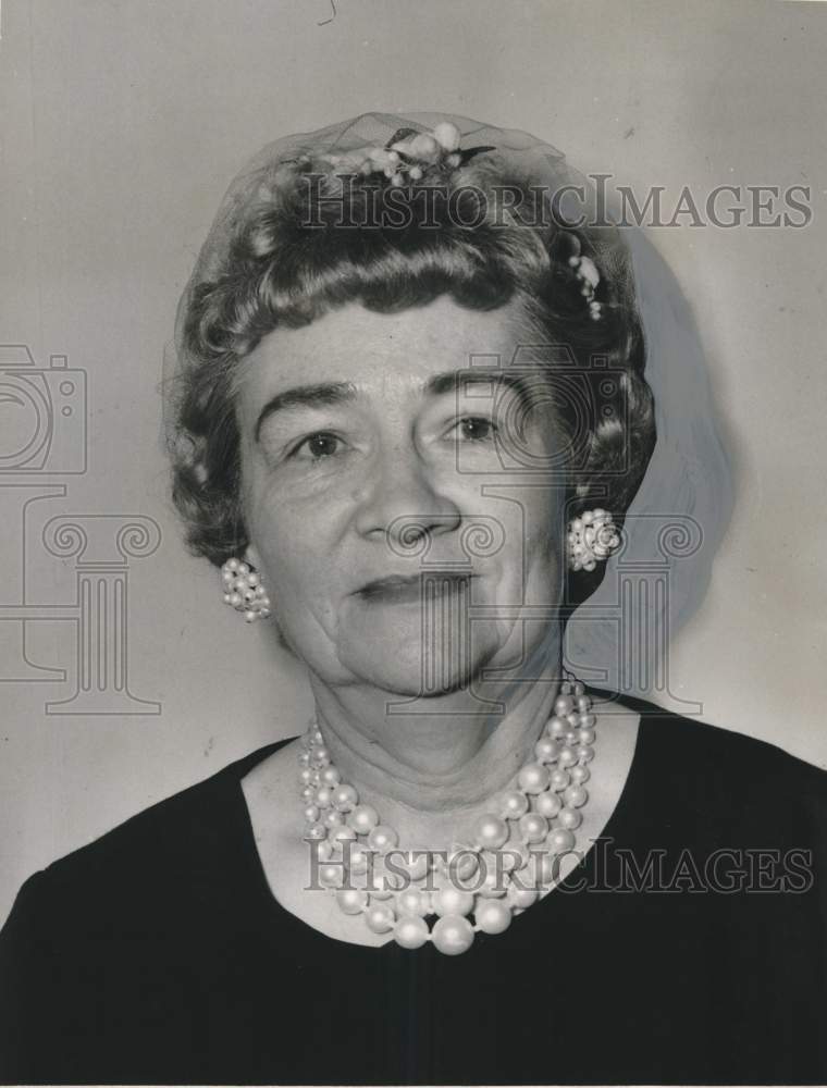 1963 Press Photo Mrs. Gregory pres., Alpha Chi Omega Alumnae Club of New Orleans