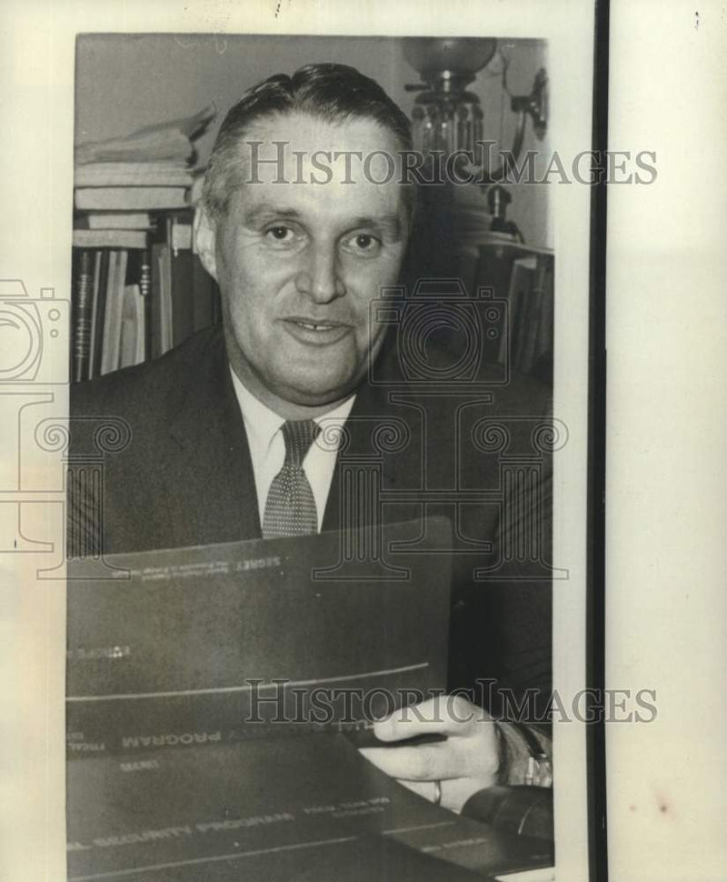 Load image into Gallery viewer, 1966 Press Photo Joseph Palmer, US Assistant Sec. of State for African Affairs
