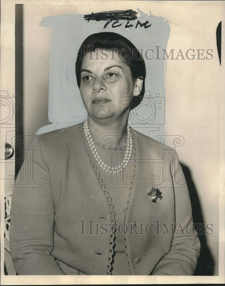 1966 Press Photo Mrs. Harry Nowalsky, President Beth Israel Sisterhood