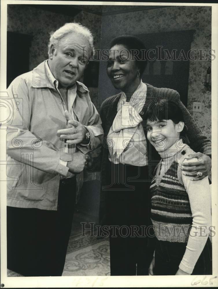 1980 Press Photo Carrol O'Connor, "Archie Bunkers Place" - Historic Images