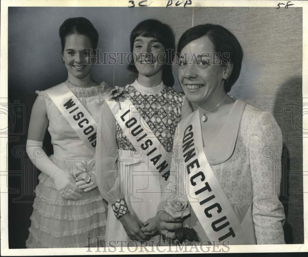 1973 Press Photo Miss Stephanie Moulis,  Louisiana Cherry Blossom Princess- Historic Images