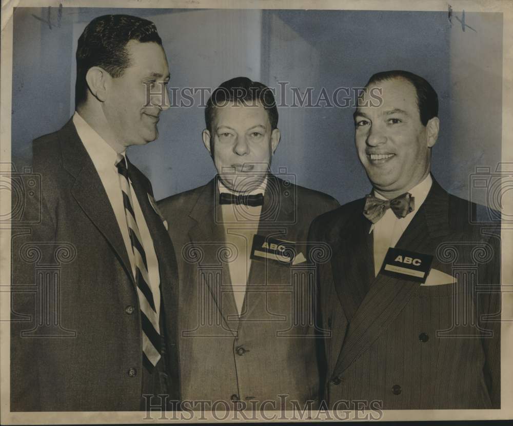 1954 Press Photo Regional meeting of affiliates of the ABC radio network - Historic Images