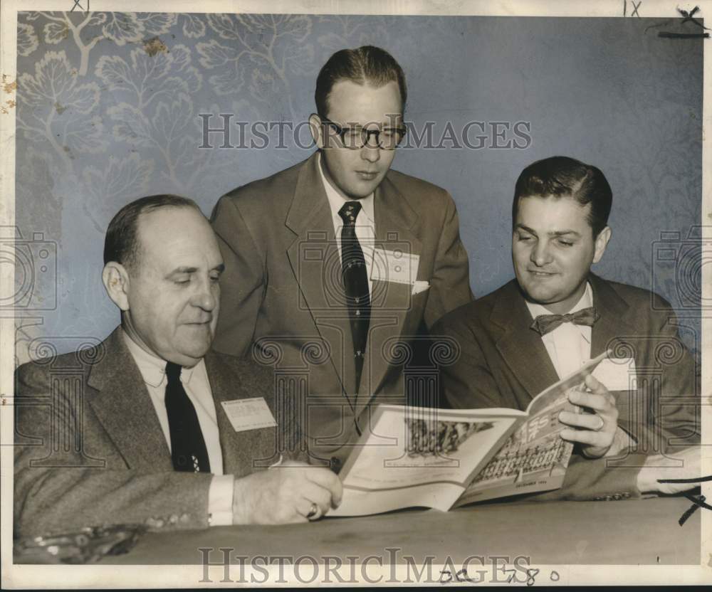 1954 Press Photo Louisiana Seedmen's Association convention in the Jung Hotel