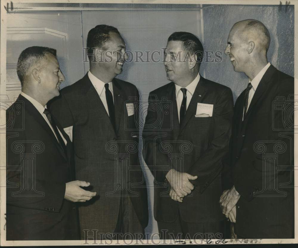 1961 Press Photo Fred A. Palmer Junior, Louisiana Oil Marketers Association- Historic Images