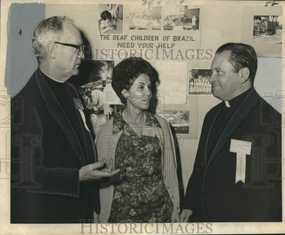 1969 Press Photo International Catholic Deaf Association convention at the Jung - Historic Images